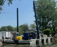 1982/2010 45' x 22' x 5' Spud Barge