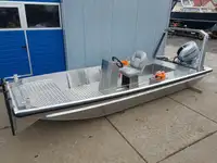 New 5.00 meter Aluminium full option workboat