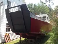 36' Ex USCG Fiberglass Landing Craft