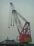 1500t Revolving Crane Barge