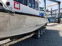 1989 28' Alum Monark/Sea Ark Work boat