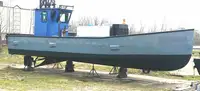 1990  36' x 9'3 Steel Trapnetter/Minnow Boat