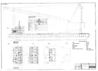 1500t Revolving Crane Barge